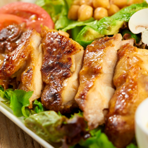 Make A Salad or a Chicken Salad Sandwich With Leftover